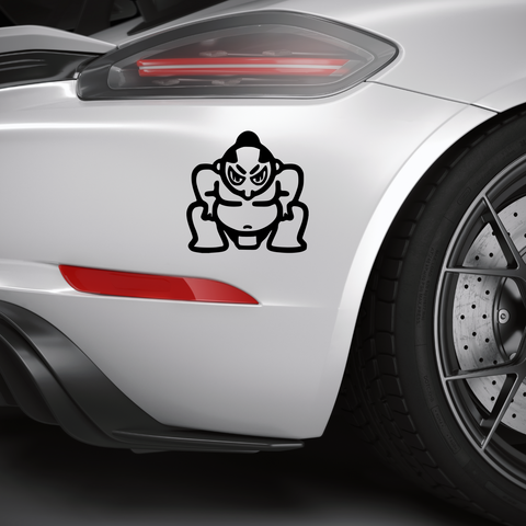 Sumo Aufkleber - Beispielansicht