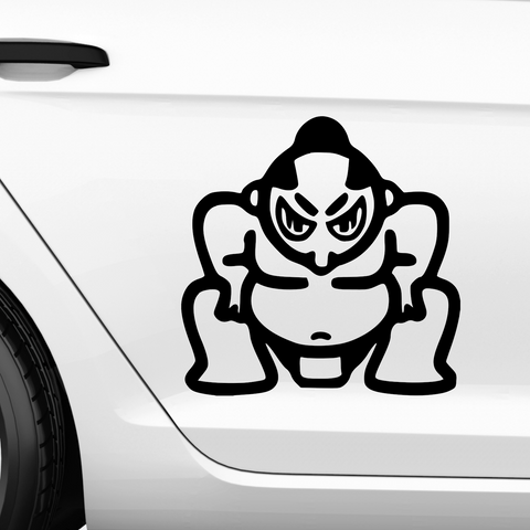 Sumo Aufkleber - Beispielansicht