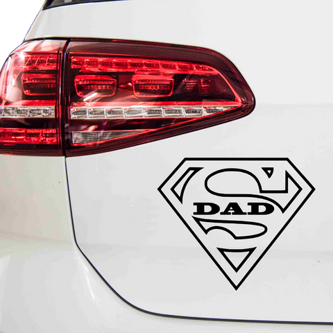 Super Dad Aufkleber Nr 2 - Beispielansicht