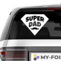 Super Dad Aufkleber Nr 3 - Beispielansicht