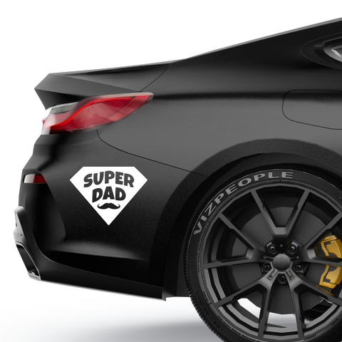 Super Dad Aufkleber Nr 3 - Beispielansicht