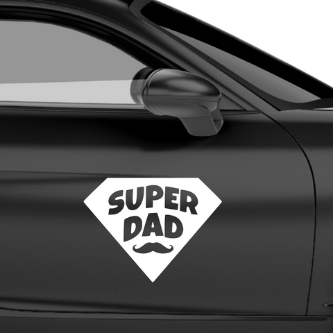 Super Dad Aufkleber Nr 3 - Beispielansicht