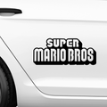 Super Mario Bros Aufkleber - Beispielansicht