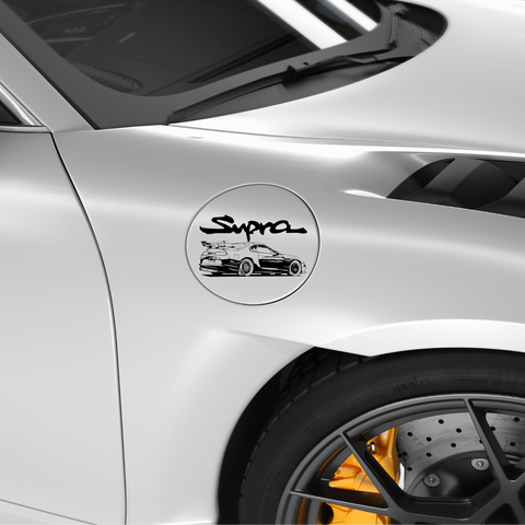 Supra Car Aufkleber 3 - Beispielansicht