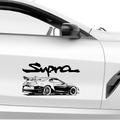 Supra Car Aufkleber 3 - Beispielansicht