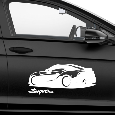 Supra Car Aufkleber 4 - Beispielansicht