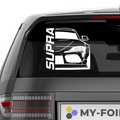 Supra Doppel Aufkleber - Beispielansicht