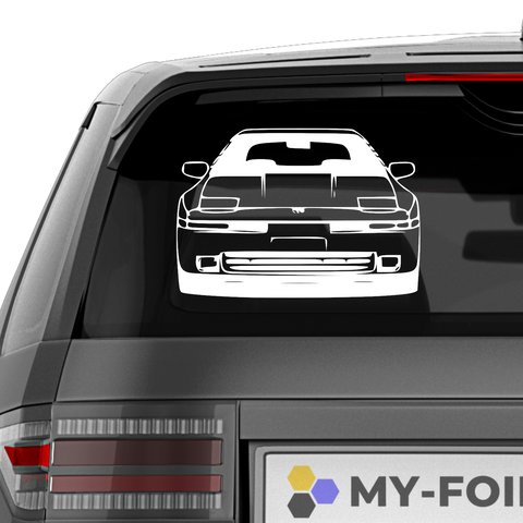 Supra Front Aufkleber - Beispielansicht