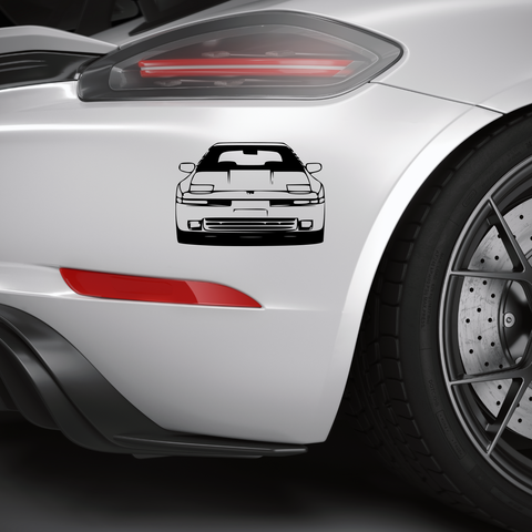 Supra Front Aufkleber - Beispielansicht