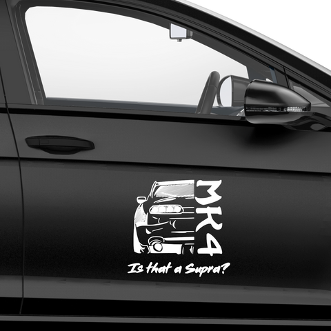 Supra Is That A Supra Aufkleber Nr 1 - Beispielansicht