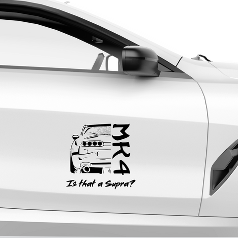 Supra Is That A Supra Aufkleber Nr 2 - Beispielansicht