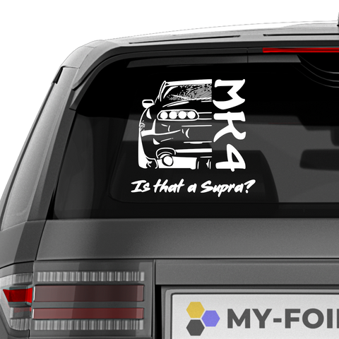 Supra Is That A Supra Aufkleber Nr 2 - Beispielansicht