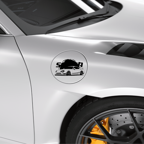 Supra Race Aufkleber - Beispielansicht