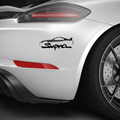 Supra Schriftzug Aufkleber Nr 3 - Beispielansicht