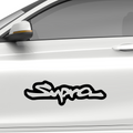 Supra Schriftzug Aufkleber Nr 4 - Beispielansicht