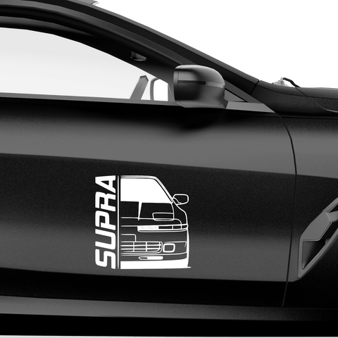 Supra Vertikal Aufkleber - Beispielansicht
