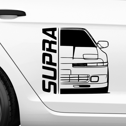 Supra Vertikal Aufkleber - Beispielansicht