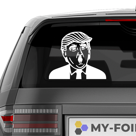 Surprise Trump Aufkleber - Beispielansicht