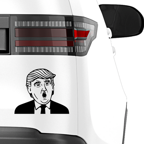 Surprise Trump Aufkleber - Beispielansicht