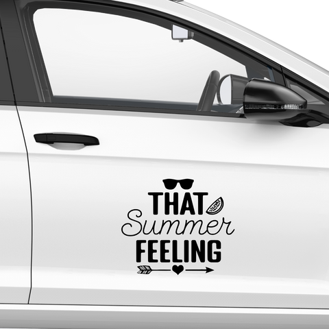 That summer feeling Aufkleber - Beispielansicht