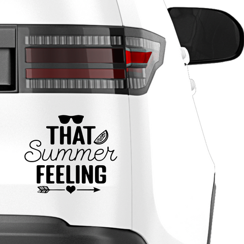 That summer feeling Aufkleber - Beispielansicht