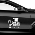 The Princes has arrived Aufkleber - Beispielansicht
