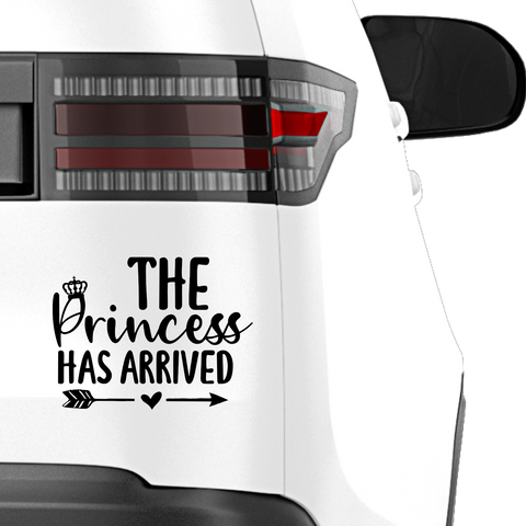 The Princes has arrived Aufkleber - Beispielansicht