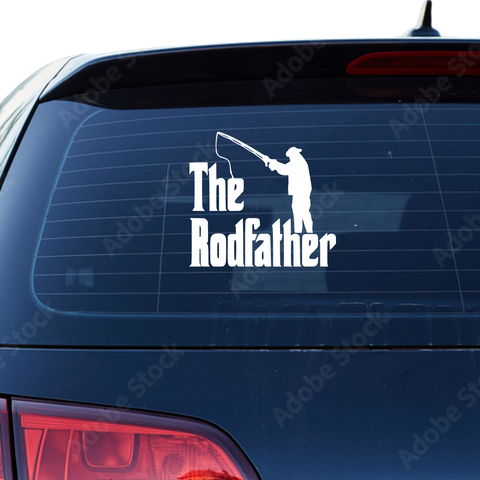The Rodfather Aufkleber - Beispielansicht