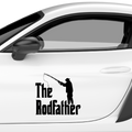 The Rodfather Aufkleber - Beispielansicht