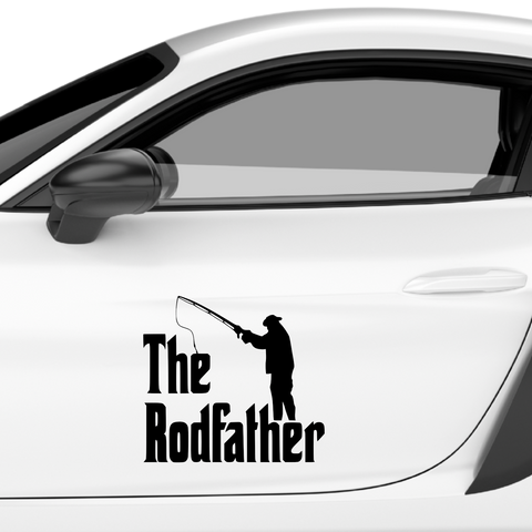 The Rodfather Aufkleber - Beispielansicht