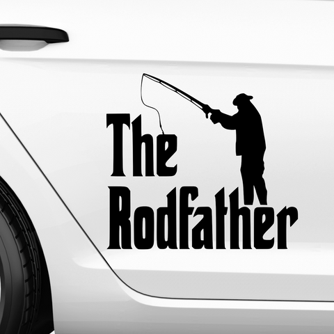 The Rodfather Aufkleber - Beispielansicht