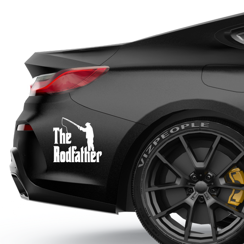 The Rodfather Aufkleber - Beispielansicht