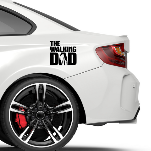 The walking Dad Aufkleber - Beispielansicht