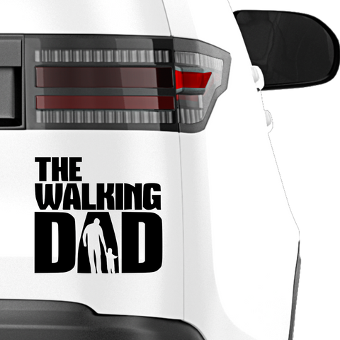 The walking Dad Aufkleber - Beispielansicht