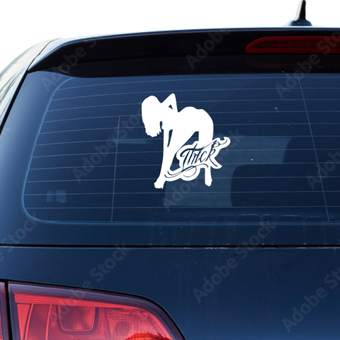 Thick Ass Aufkleber - Beispielansicht