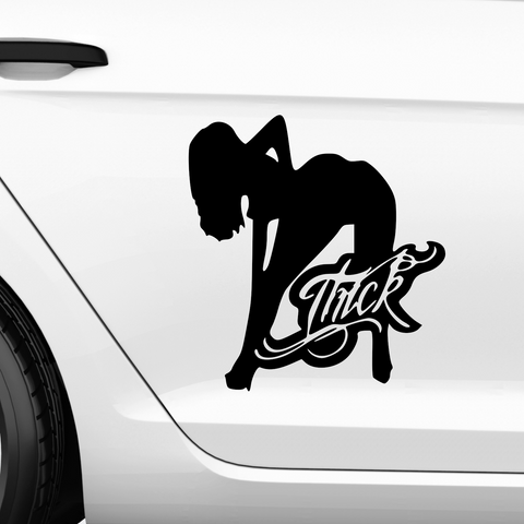 Thick Ass Aufkleber - Beispielansicht