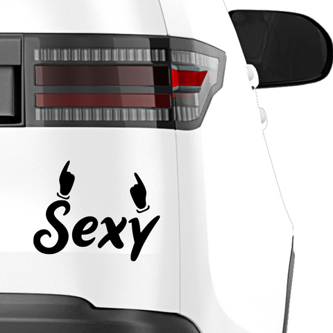 This Sexy Aufkleber - Beispielansicht