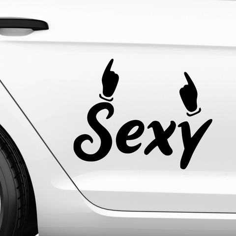 This Sexy Aufkleber - Beispielansicht