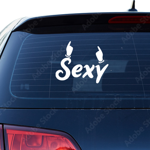 This Sexy Aufkleber - Beispielansicht