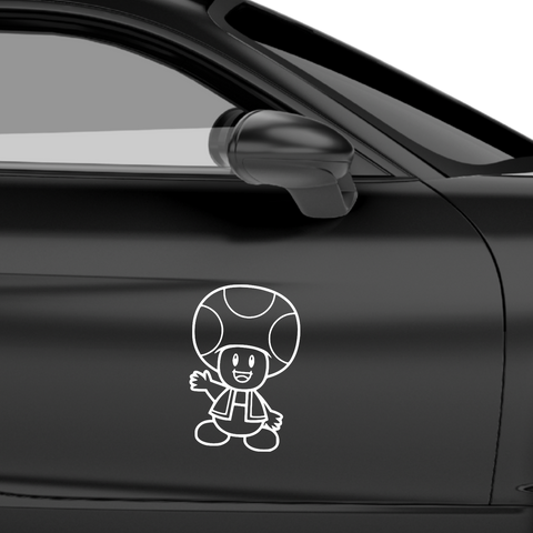 Toad Aufkleber - Beispielansicht