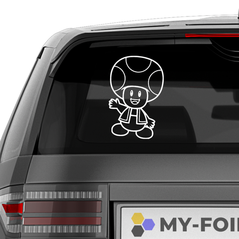 Toad Aufkleber - Beispielansicht