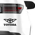 Toyoda Toyota Fakelogo Aufkleber - Beispielansicht