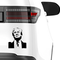 Trump Portrait Aufkleber - Beispielansicht