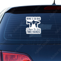 Two Hands Aufkleber - Beispielansicht