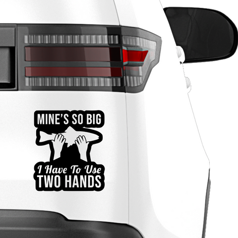 Two Hands Aufkleber - Beispielansicht