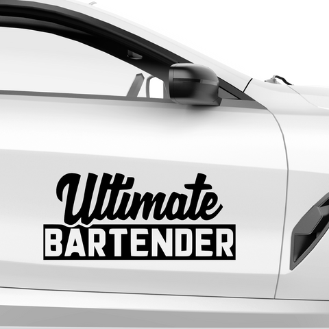 Ultimate BArtender Aufkleber - Beispielansicht