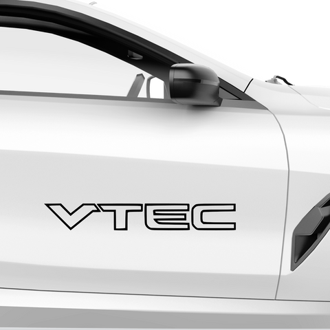 V Tec Aufkleber - Beispielansicht