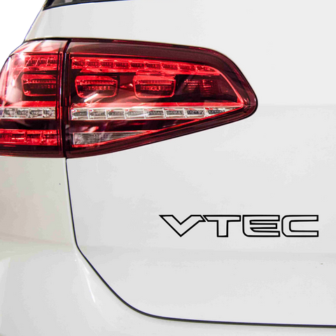 V Tec Aufkleber - Beispielansicht