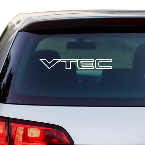 V Tec Aufkleber - Beispielansicht