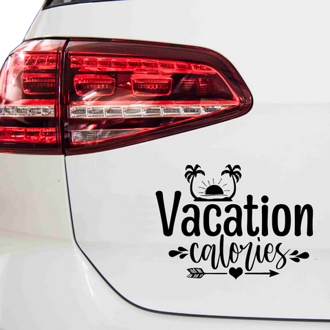 Vacation calories Aufkleber - Beispielansicht